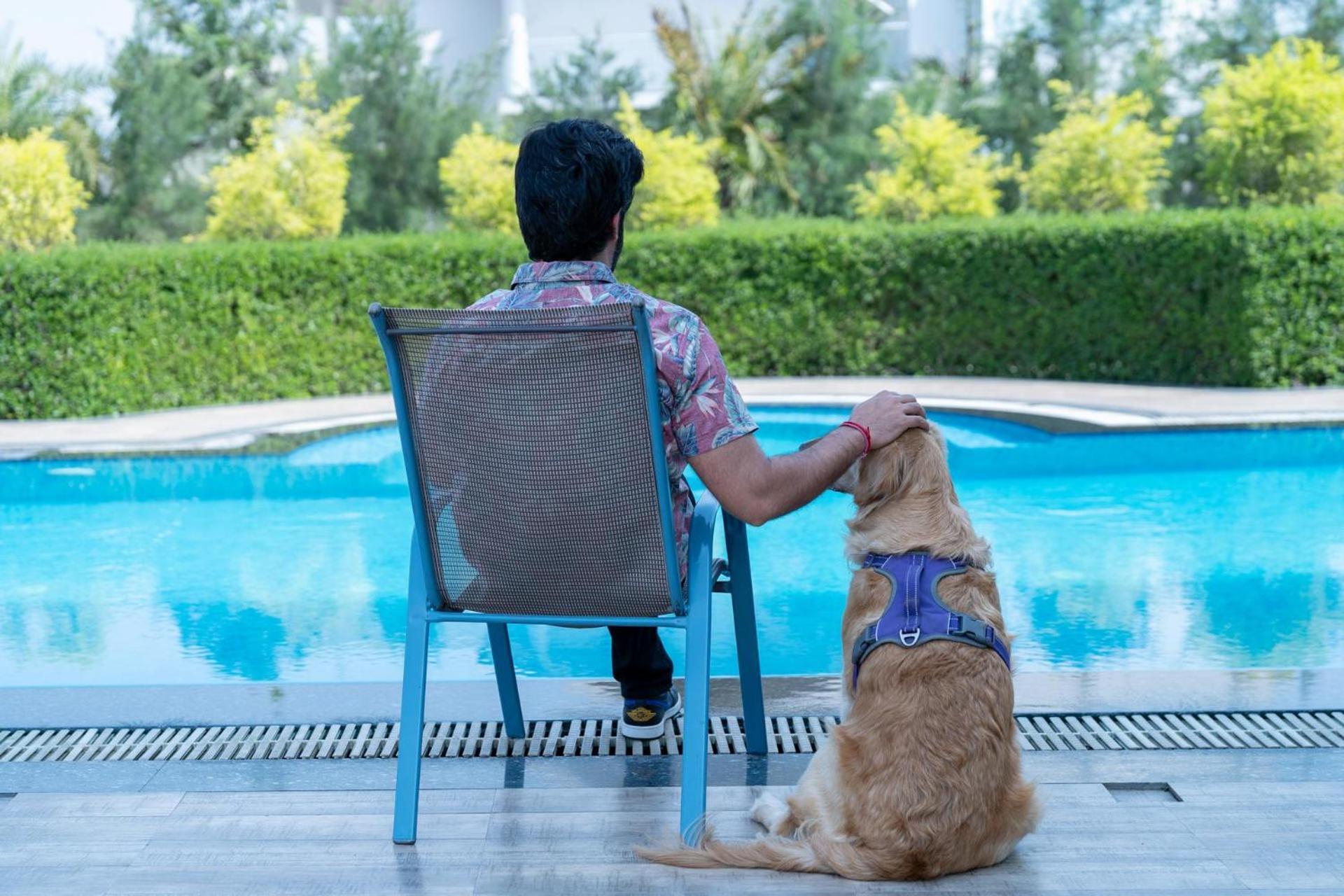 Stayvista At Le Blanc Escape W Outdoor Pool Sohna Luaran gambar